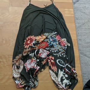 Unique Boho Parachute Pant Jumpsuit